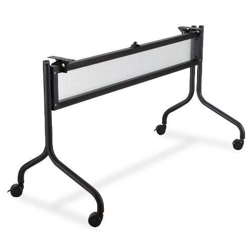 Safco Products 2031BL Impromptu Table Base for 60" and 72" Wide Table Tops (sold separately), Black