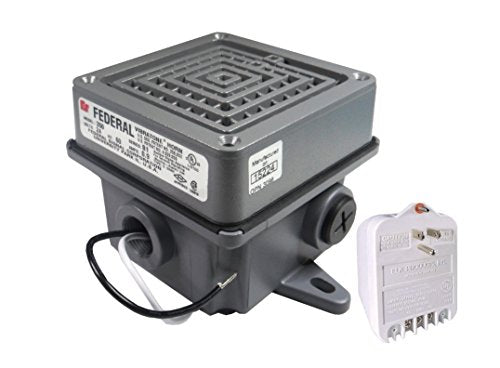 Netbell All-in-One Extra Loud Factory Break Buzzer System w/2 External Buzzers