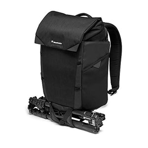 Manfrotto Chicago Camera Backpack Small, Multiuse, for Carrying Camera and Accessories, in Water-Repellent Material, Photography Backpack with PC and Tablet Compartment, with Tripod Holder