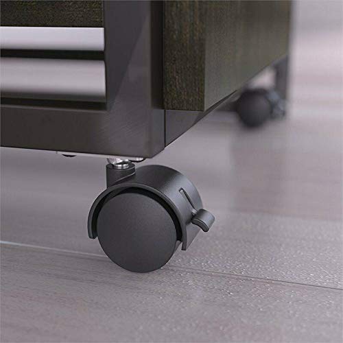 GodSend 3 Piece Industrial Office Set in Rustic Gray-Home Office Furniture Sets-Computer Desk-Home Office desks-Desk with Drawers-Storage Cabinet-Home Office Desk-Home Office Furniture Set