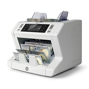Safescan 2610 - High-Speed Bill Counter for Sorted, Single Denomination Bills with UV/Size Counterfeit Detection