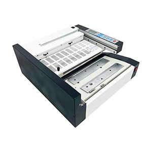 INTBUYING Techtongda A3 Book Binding Machine Glue Binder Automatic 110V Liquid Crystal Display