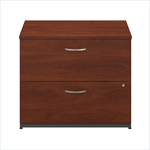 Bush Business Furniture Series C Collection 36W 2Dwr Lateral File in Hansen Cherry