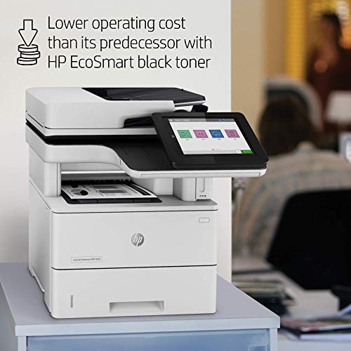 HP Laserjet Enterprise Multifunction M528f with One-Year, Next-Business Day, Onsite Warranty (1PV65A) (Renewed)