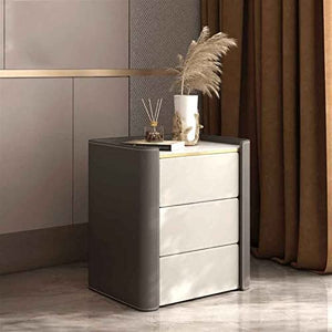 BinOxy Night Stand Bedside Tables Wooden Cabinets Bedside Storage (Color : 1, Size : 50x40x55cm)