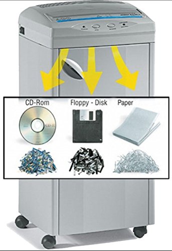 KOBRA 260 S5 Mid-Size Multimedia Straight Cut Shredder, 24 Hours Continuous Duty Motor, Heavy Duty Chain Drive with Steel Gears “Super Potential Power Unit”