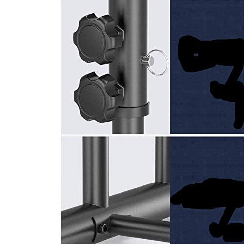 ZXNRTU Strength Training Equipment Strength Training Dip Stands Multifunctional Power Tower Pull Up Bar Dip Station Stands Adjustable Height 196-224 cm Full Body Strength Training