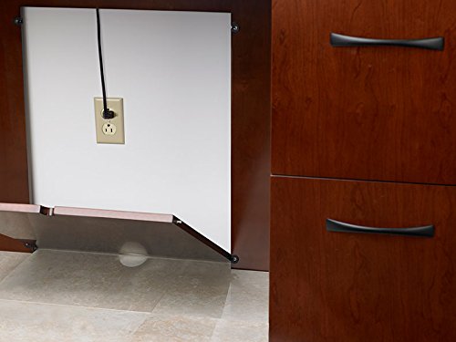 UTM Furniture 3pc Traditional Modern Executive Counter Reception Desk Set, RO-SOR-R1