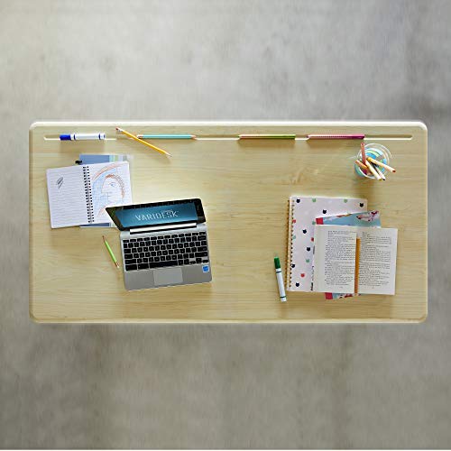 VARIDESK Education - Stand2Learn Desk for Two 5-12 - Adjustable Height Active Student Standing Desk