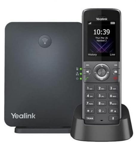 Yealink IP Phone W73P Bundle with W70B Base and W73H Handset + 4-Unit W73H Handset