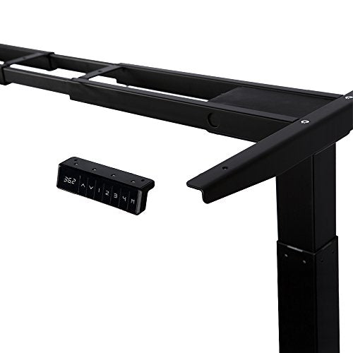 GT Innovation Dual motor Height Adjustable Desk Sit Stand Desk Stand Up Desk Standing Workstation Monitor Riser Electric Touch Control Dual motor
