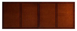 UTM Furniture Traditional L Shaped Reception Desk Set, 4pc, RO-SOR-R4