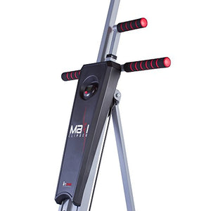 MaxiClimber Vertical Climber Combines Resistance Training and High-Intensity Cardio for a Full Body Workout. Free Coach-led Classes & Fitness App
