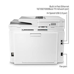 HP Color Laserjet Pro M283fdw Wireless All-in-One Laser Printer, Remote Mobile Print, Scan & Copy, Duplex Printing (7KW75A)