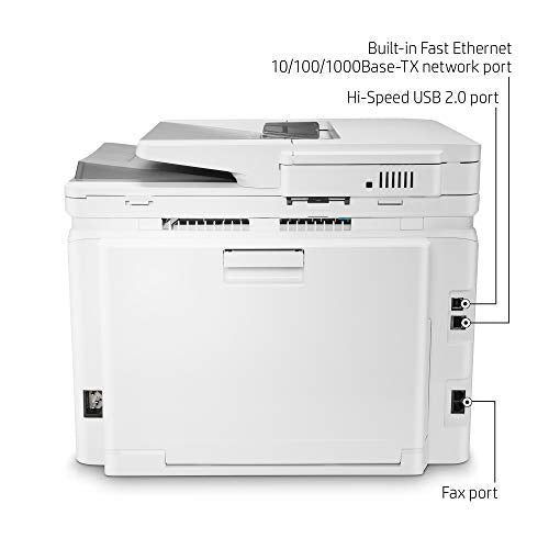HP Color Laserjet Pro M283fdw Wireless All-in-One Laser Printer, Remote Mobile Print, Scan & Copy, Duplex Printing (7KW75A)