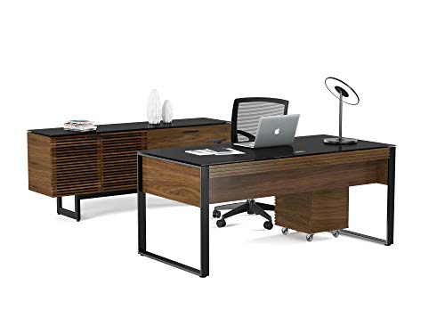 BDI Furniture Corridor Office 6529 Credenza, Natural Walnut