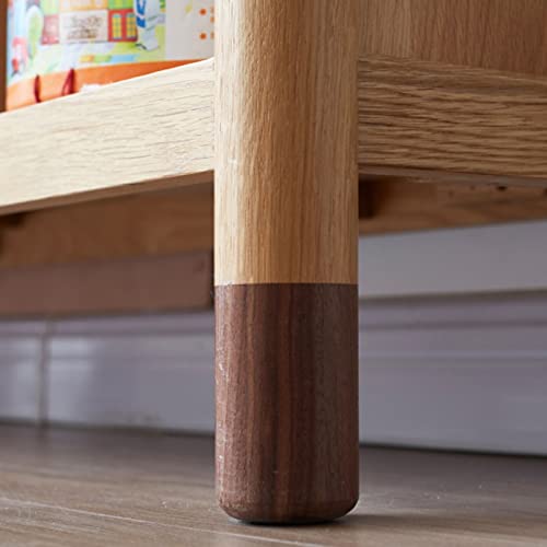 Floor-to-Ceiling Bookcase Multi-Layer Shelf Locker (Brass)