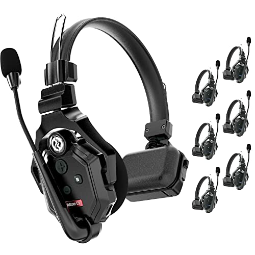 HollyView Hollyland Solidcom C1 Bundle for 7 Users - Wireless Intercom Headset System