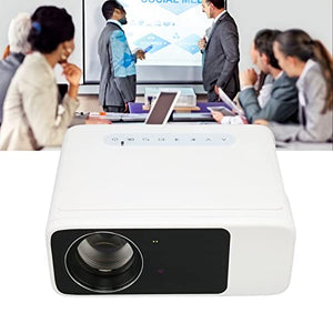 Ciciglow Mini Projector 1080P 380ANSI 2.4G/5G WiFi BT5.1 4K Decoding Auto Focusing Wireless Projector