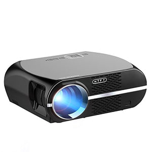 GP100 Video Projector,MTFY 3500 Lumens Portable LCD 1080P HD LED Projector,Home Theater Projector for Movie,TV,Photos,Games,DVD,PC,Laptop Support HDMI,USB,VGA,AV