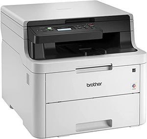 Brother Premium HL L32 Series Compact All-in-One Digital Color Printer I Print Copy Scan I Wireless I Mobile Printing I Auto 2-Sided Printing I 25 PPM I 250 Sheets/Tray + Delca HDMI Cable