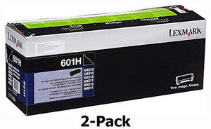 60F1H00 (LEX-601H) Toner, 10000 Page-Yield, Black, Sold as 2 Each