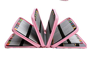 SLSFJLKJ Cute Pencil School Case Stationery for Office Pencilcase Girls Large Capacity Pen Bag Big Holder Box Supplies (Color : D)