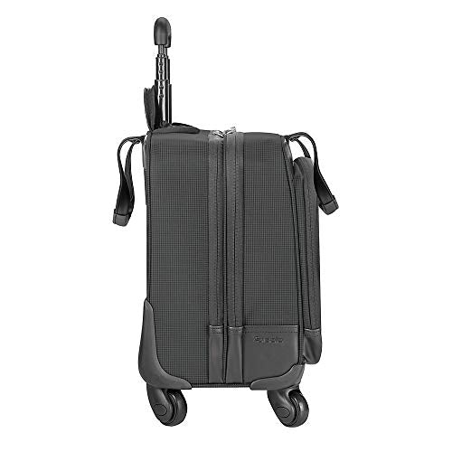 Solo New York Gramercy Rolling Laptop Bag. 4 Wheel Rolling Briefcase for Women and Men. Fits Up to 15.6 Inch Laptop - Grey