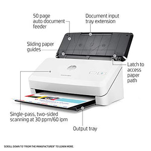 HP ScanJet Pro 2000 s1 Sheet-feed OCR Scanner