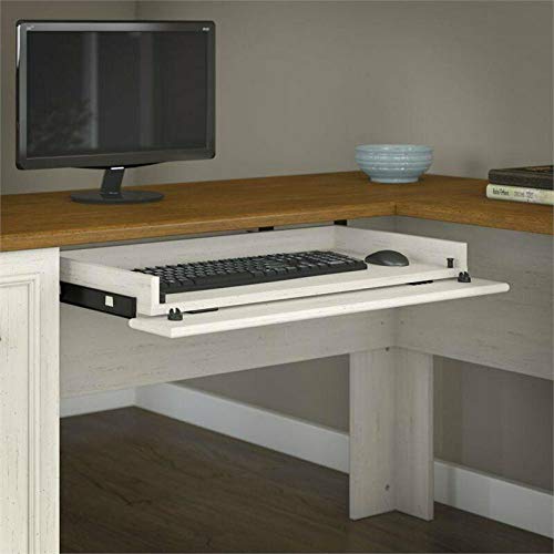 3 Piece Office Set in Antique White-Home office furniture sets-Computer desk-Home office desks-Desk with drawers-Storage cabinet-Home office desk-Home office furniture set-Home office set furniture