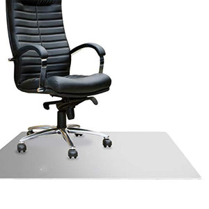 Cleartex MegaMat, Heavy Duty Chair Mat, for Hard Floors or Carpets, Size 46" x 53"