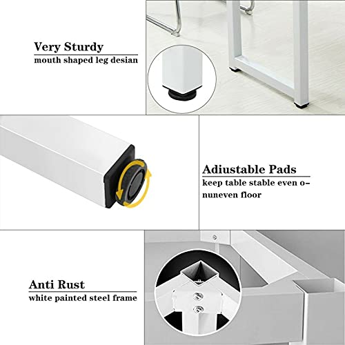 ADHW Household Desktop Computer Desk Laptop Study Table Office Furniture Workstation