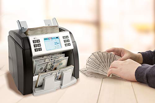 Royal Sovereign, RSIRBCEP1600, RBC-EP1600 Bank Grade Counter, 1 Each, Black
