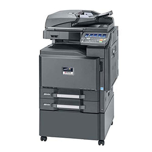 Kyocera TaskAlfa 4551ci Tabloid-Size Color Laser Multi-Function Copier - 45ppm, Copy, Print, Scan, Auto Duplex, Network, 11x17, 2 Trays, Stand (Renewed)