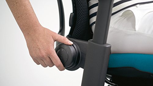 Steelcase Leap Task Chair: Platinum Base - 4D Adjustable Arms - Headrest - Hard Floor Casters