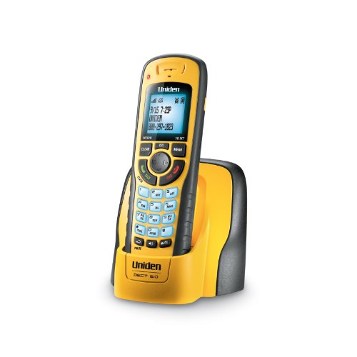 Uniden DECT 6.0 Cordless Phone with Submersible Waterproof Handset and Caller ID (WXI3077)