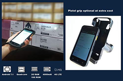 Cruiser Android 7.1 Handheld POS Terminal Mobile Data Collector With 2D QR Honeywell Barcode Reader Bluetooth NFC GPS WiFi 4G LTE for Retail & Stock Control
