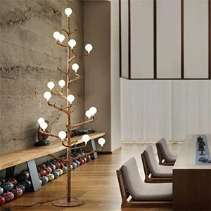 None Personality Nordic Vertical Lamp Branch Floor Lamp