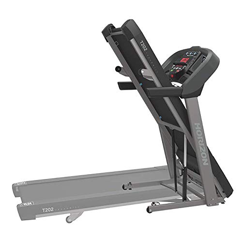 Horizon Fitness T202 Advanced Running Treadmill, Black