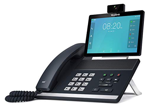 Yealink VP59 Smart Video IP Phone, 16 VoIP Accounts, 8-Inch Touch Screen