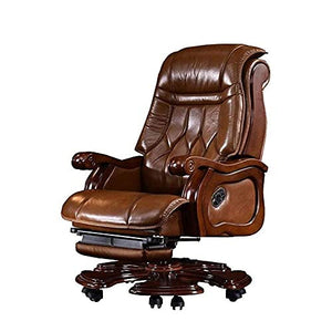 GAXQFEI Electric Massage Leather Executive Office Chair