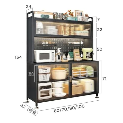 LDCLHG Home Cabinet Storage Dining Console Shelving Furniture