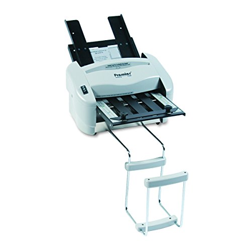 Martin Yale P7200 Premier Rapid Fold Automatic Desktop Letter/Paper Folder, Automatically Feeds and Folds 8 1/2" x 11" Paper and a Stack of Documents, Includes Stacking Tray