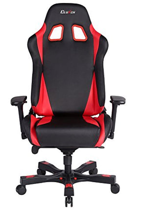 Throttle Series Alpha (Red) World's Best Gaming Chair Racing Bucket Seat Gaming Chairs Computer Chair Esports Chair Executive Office Chair w/Lumbar Support Pillows