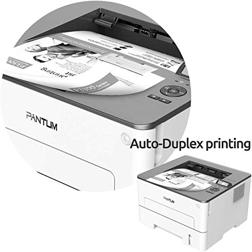Pantum Compact Monochrome Laser Printer with WiFi Wireless NFC Duplex Two-Sided Black and White Printing for Home Office School Student (35PPM, L2350DW-W2U36A)