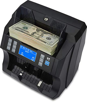 ZZap NC25 Bill Counter & Counterfeit Detector - Money Currency Cash Note Machine