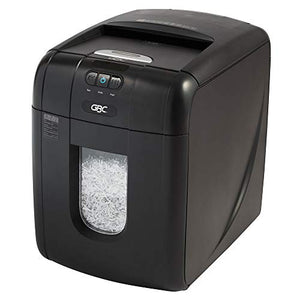 Swingline GBC Paper Shredder, Auto Feed, 130 Sheet Capacity, Micro-Cut, 1-2 Users, Stack-and-Shred 130M (1758571)