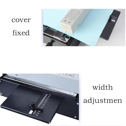 Oiakus A4 Book Binding Machine Hot Melt Glue Paper Binder 1200W - Desktop A4 Book Binding Machine