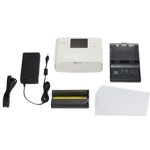 Canon Selphy CP1300 Wireless Compact Photo Printer with AirPrint and Mopria Device Printing, White