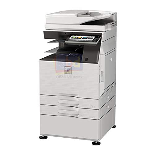 Demo Unit Sharp MX-M3070 Tabloid/Ledger-Size Monochrome Laser Multi Function Copier Machine - 30ppm, Copy, Print, Scan, Auto Duplex, Network-Ready, 2x550 Sheets Drawers, Stand, Center Exit Tray
